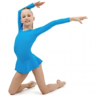 Costum p/u gimnastica cu fusta Grace Dance Gymnastic leotard with skirt thumbnav 4